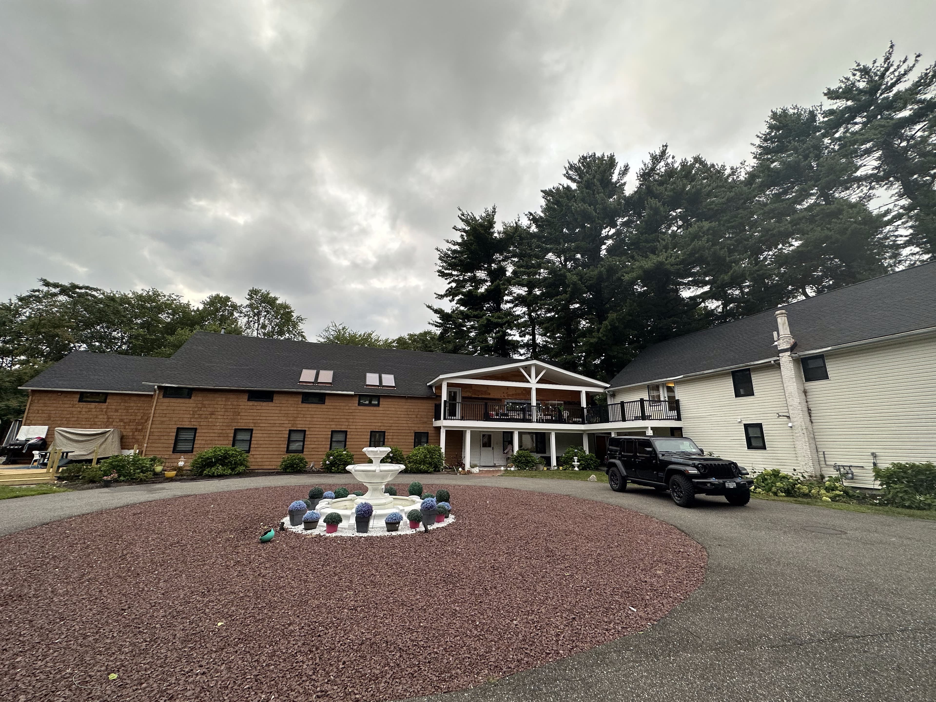 Completed roof replacement on Connecticut home